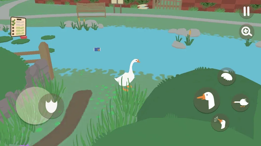Crazy Goose Simulator [MOD: безлимитные ресурсы и быстрый прогресс] Screenshot 1