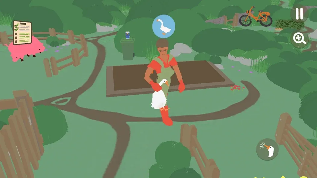 Crazy Goose Simulator [MOD: безлимитные ресурсы и быстрый прогресс] Screenshot 2