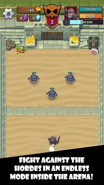 Dungeon Arena [MOD: безлимитные деньги и усиленный урон] Screenshot 2