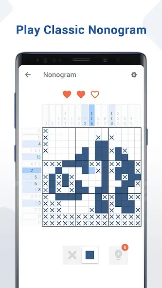Nonogram - Fun Logic Puzzle [MOD: без рекламы и все уровни открыты] Screenshot 1
