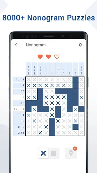 Nonogram - Fun Logic Puzzle [MOD: без рекламы и все уровни открыты] Screenshot 2