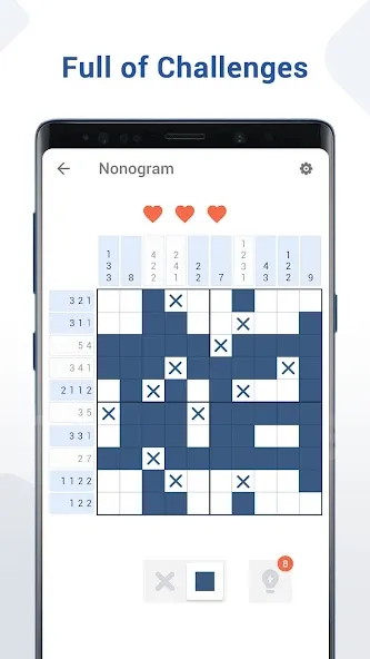 Nonogram - Fun Logic Puzzle [MOD: без рекламы и все уровни открыты] Screenshot 3