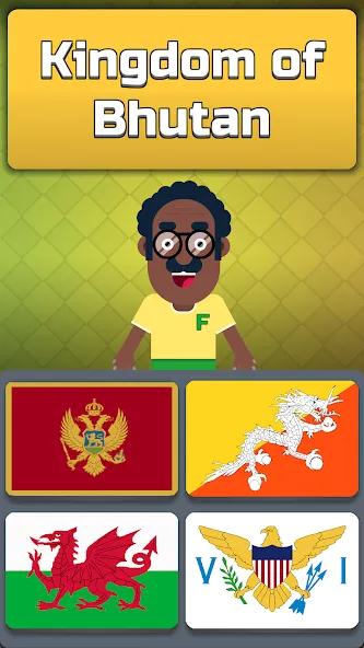 Geography: Flags Quiz Game [MOD: открыты все флаги и уровни] Screenshot 3