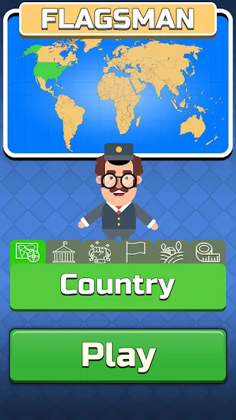 Geography: Flags Quiz Game [MOD: открыты все флаги и уровни] Screenshot 5