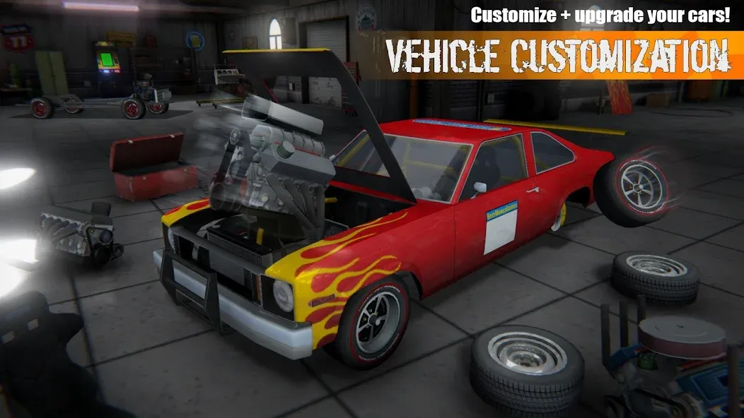 Demolition Derby 3 [MOD: безлимитные деньги и топливo] Screenshot 5