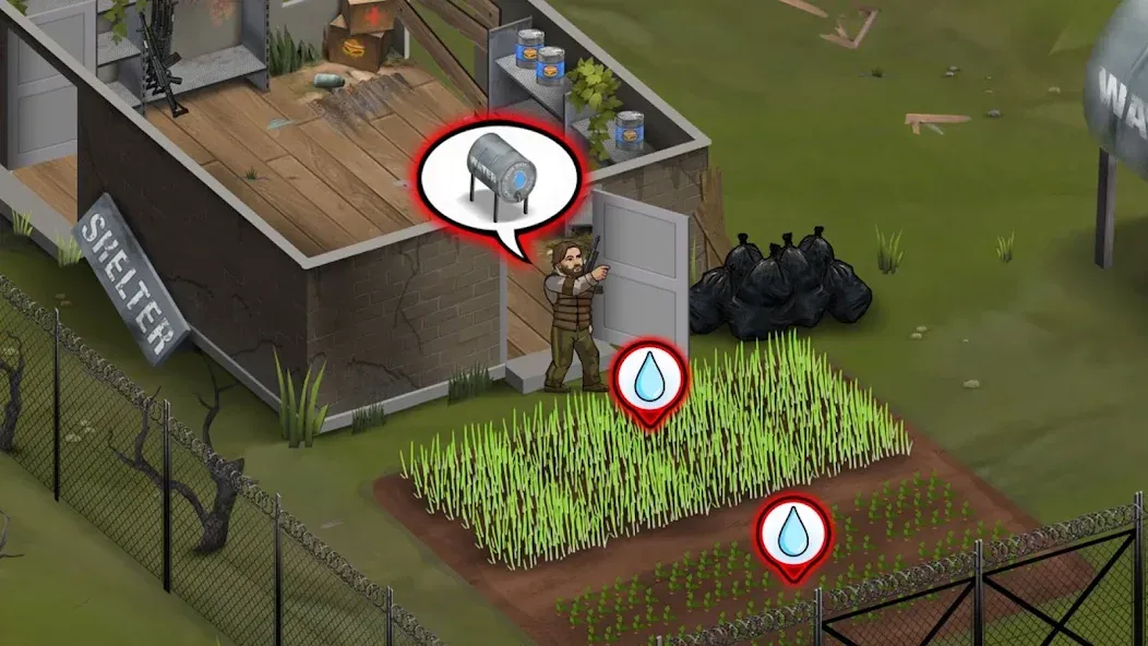 Zero City: Bunker &amp; apocalypse [MOD: бесконечные ресурсы и энергия] Screenshot 4