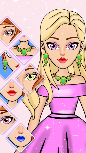DIY Paper Princess Doll Games [MOD: открыты все наряды и уровни] Screenshot 1