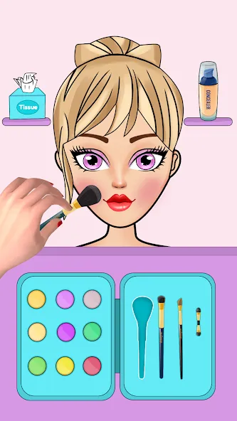 DIY Paper Princess Doll Games [MOD: открыты все наряды и уровни] Screenshot 2