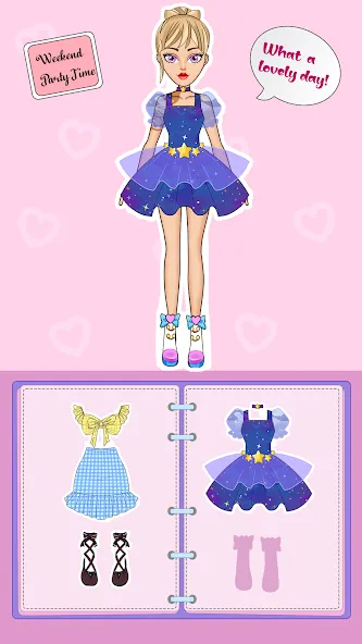 DIY Paper Princess Doll Games [MOD: открыты все наряды и уровни] Screenshot 4
