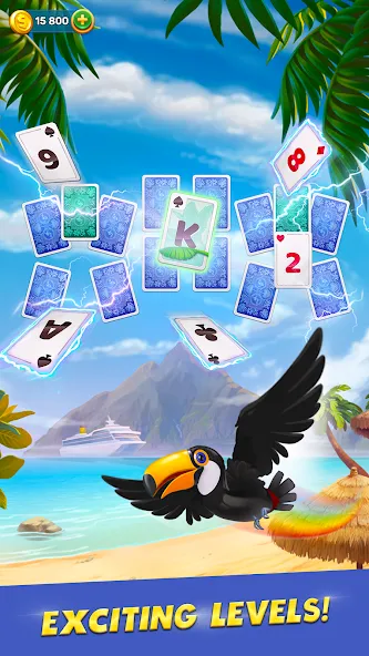 Solitaire Cruise: Card Games [MOD: безлимитные монеты и жизни] Screenshot 4