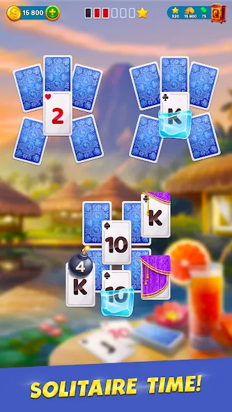 Solitaire Cruise: Card Games [MOD: безлимитные монеты и жизни] Screenshot 5