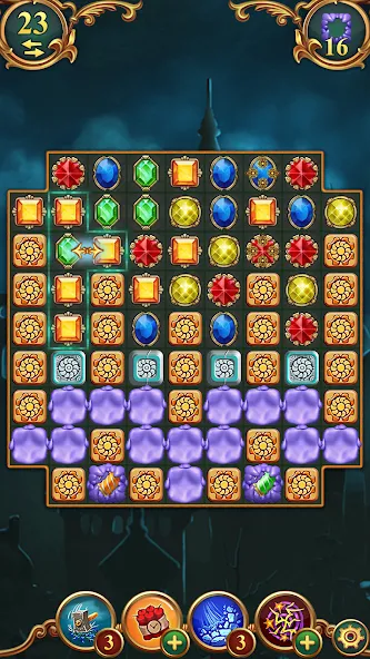 Clockmaker: Jewel Match 3 Game [MOD: безлимитные монеты и жизни] Screenshot 5