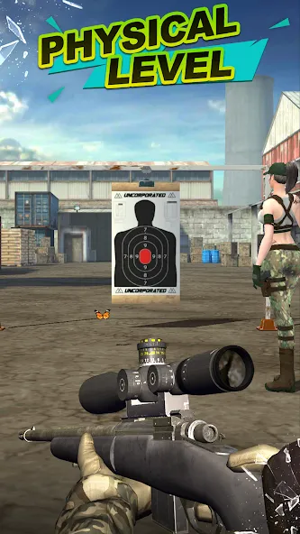 Gun Shooting Range [MOD: безлимитные патроны и точная стрельба] Screenshot 2