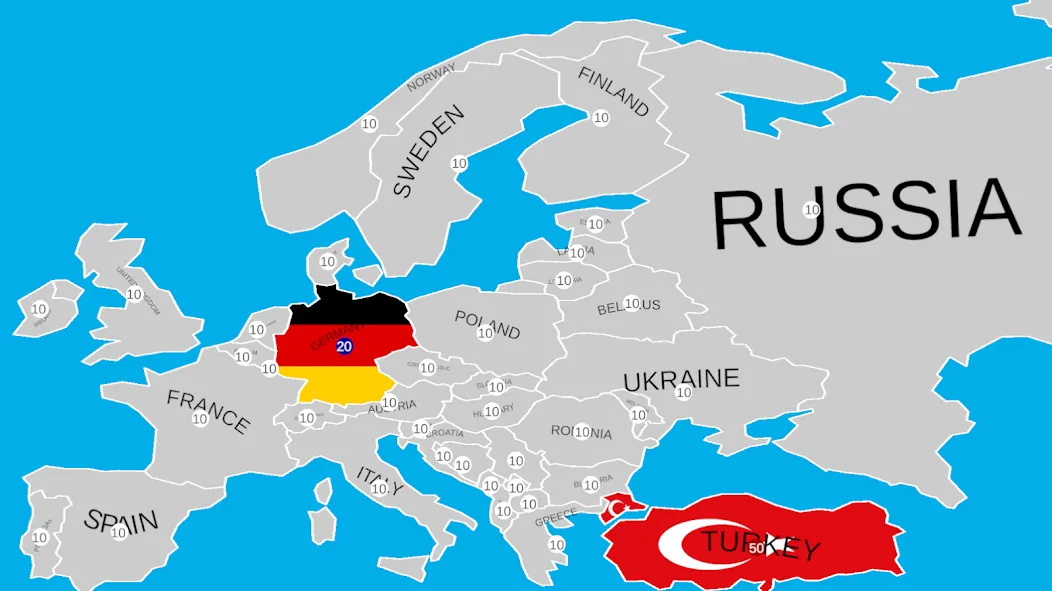 Country War [MOD: много денег и ресурсов] Screenshot 4
