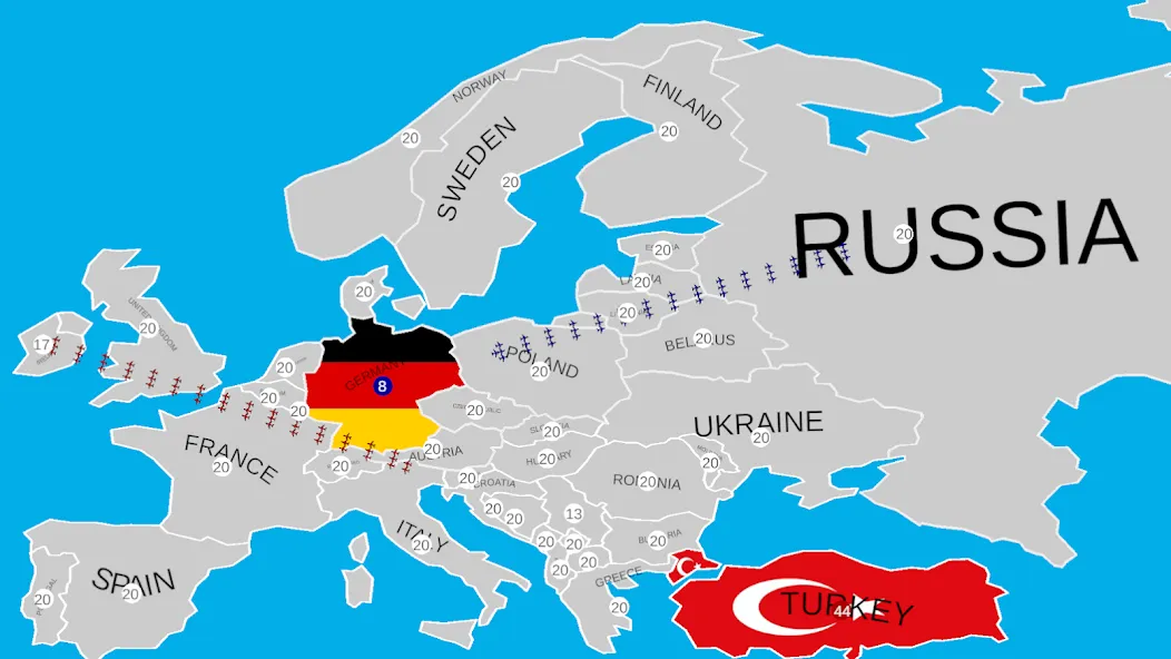 Country War [MOD: много денег и ресурсов] Screenshot 5