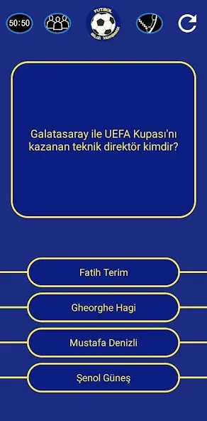 Türkiye Süper Ligi Bilgi Oyunu [MOD: безлимитные подсказки и очки] Screenshot 2