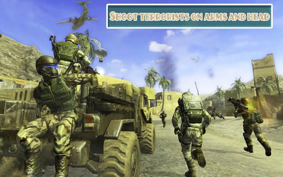Call of Modern Army Combat [MOD: безлимитные деньги и оружие] Screenshot 4