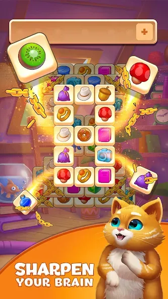 Tile Yard: Matching Game [MOD: безлимитные монеты и все уровни открыты] Screenshot 2