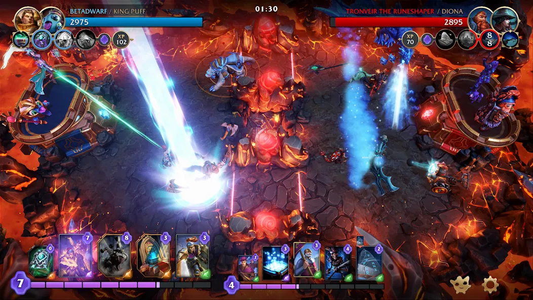 Minion Masters [MOD: безлимитные ресурсы и все карты открыты] Screenshot 2