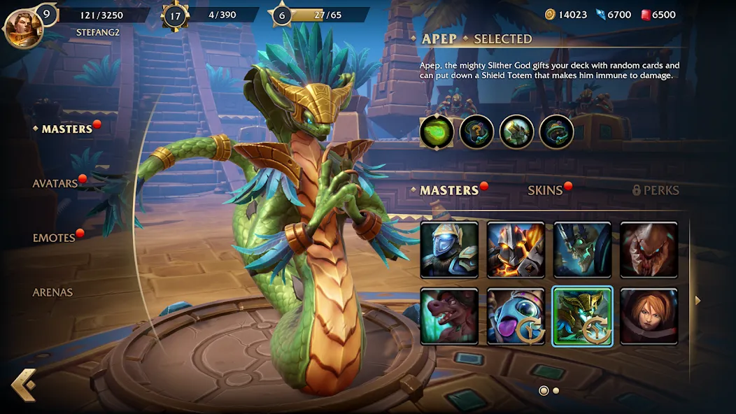 Minion Masters [MOD: безлимитные ресурсы и все карты открыты] Screenshot 3