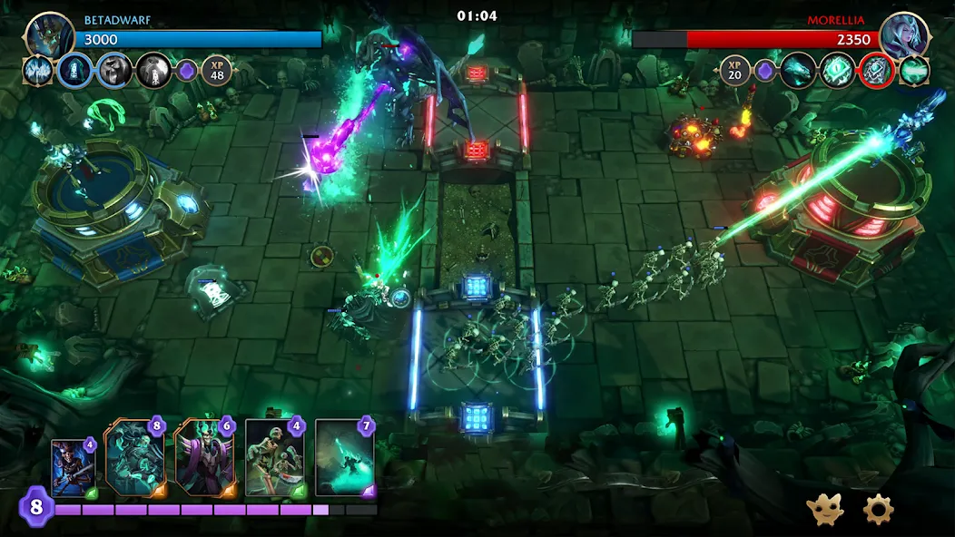 Minion Masters [MOD: безлимитные ресурсы и все карты открыты] Screenshot 5