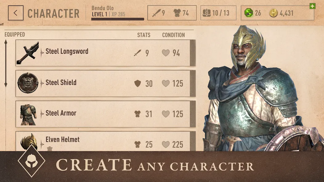 The Elder Scrolls: Blades [MOD: безлимитные деньги и ресурсы] Screenshot 4