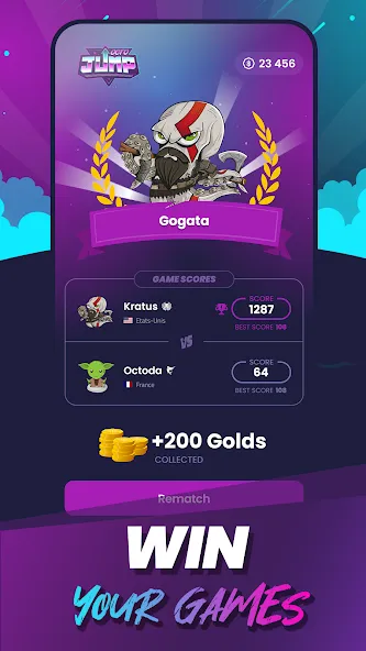 Octo Gaming [MOD: безлимитные ресурсы и премиум функции] Screenshot 4