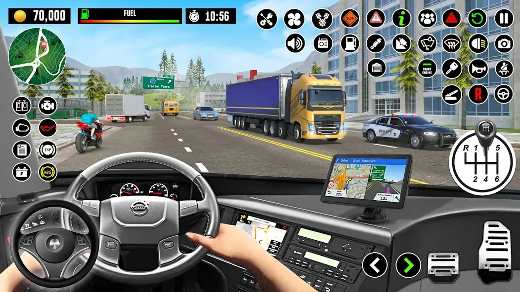 Bus Driving School : Bus Games [MOD: безлимитные деньги и открыты все уровни] Screenshot 3