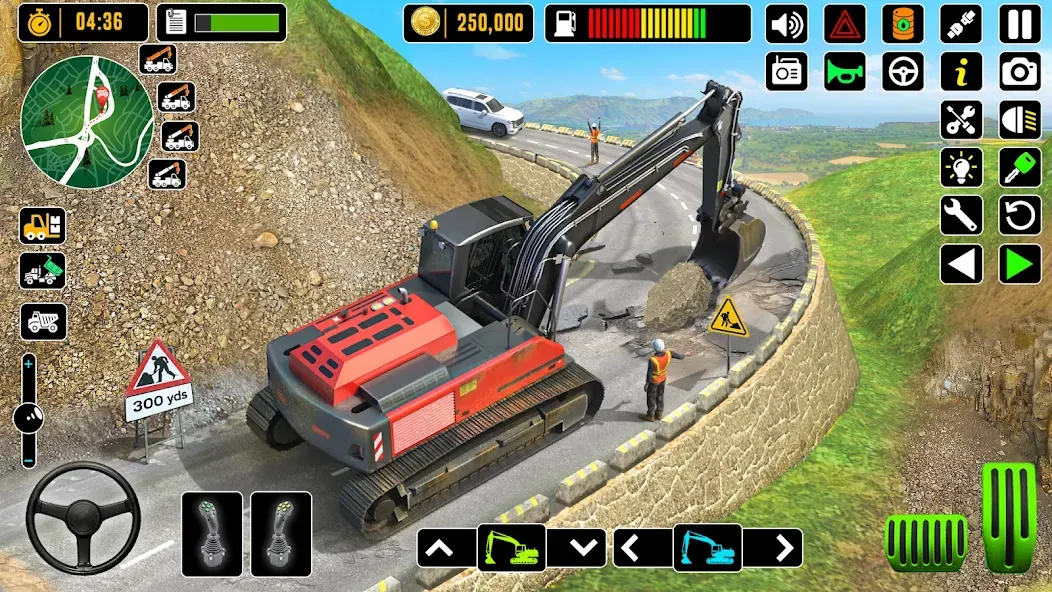City Road Construction Games [MOD: строительство дорог без ограничений] Screenshot 1