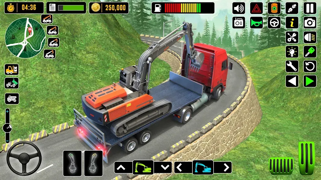 City Road Construction Games [MOD: строительство дорог без ограничений] Screenshot 4