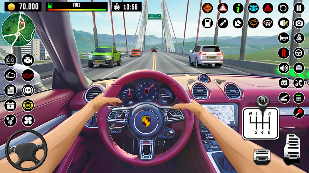 City Driving School Car Games [MOD: безлимитные деньги и все машины открыты] Screenshot 4