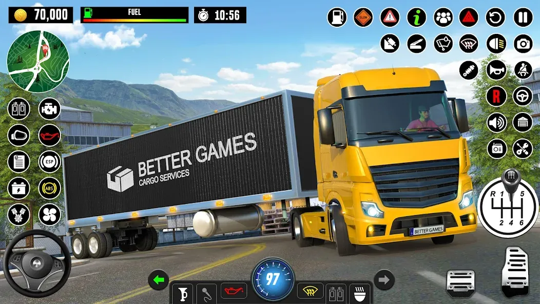 Truck Games - Driving School [MOD: много денег и все машины открыты] Screenshot 1