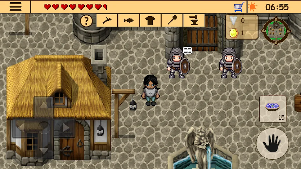 Survival RPG 3:Lost in time 2D [MOD: безлимитные ресурсы и здоровье] Screenshot 3