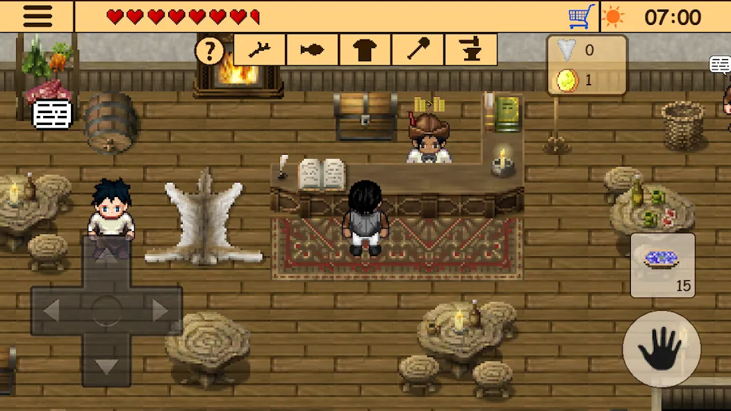 Survival RPG 3:Lost in time 2D [MOD: безлимитные ресурсы и здоровье] Screenshot 5