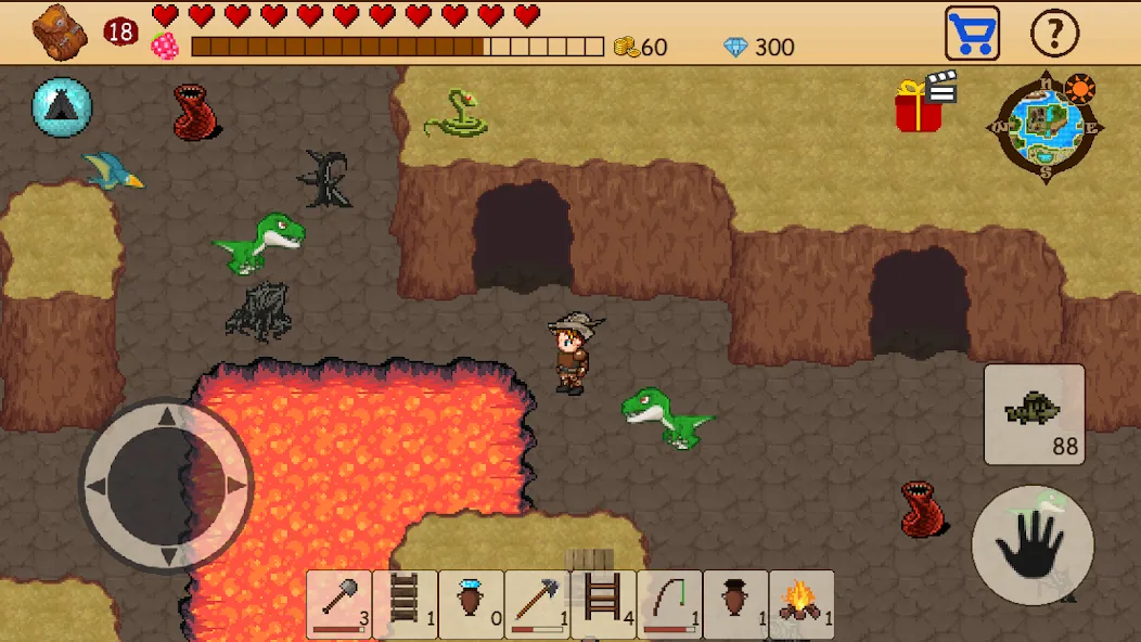 Survival RPG: Open World Pixel [MOD: безлимитные ресурсы и здоровье] Screenshot 5