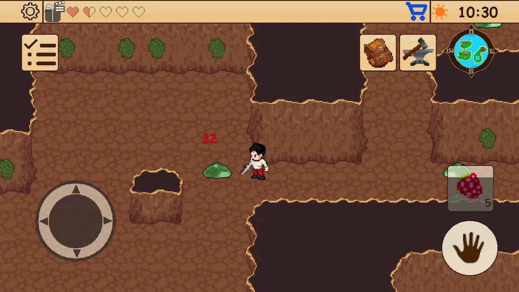 Survival RPG 1: Island Escape [MOD: безлимитные ресурсы и здоровье] Screenshot 2