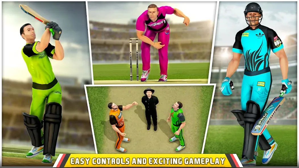 Aussie T20 Cricket Game 2023 [MOD: безлимитные монеты и разблокированы команды] Screenshot 2