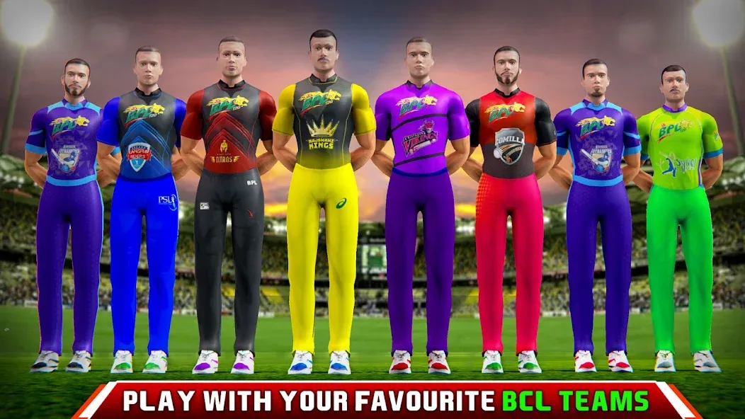 Bangladesh Cricket T20 Game [MOD: безлимитные деньги и все команды открыты] Screenshot 1