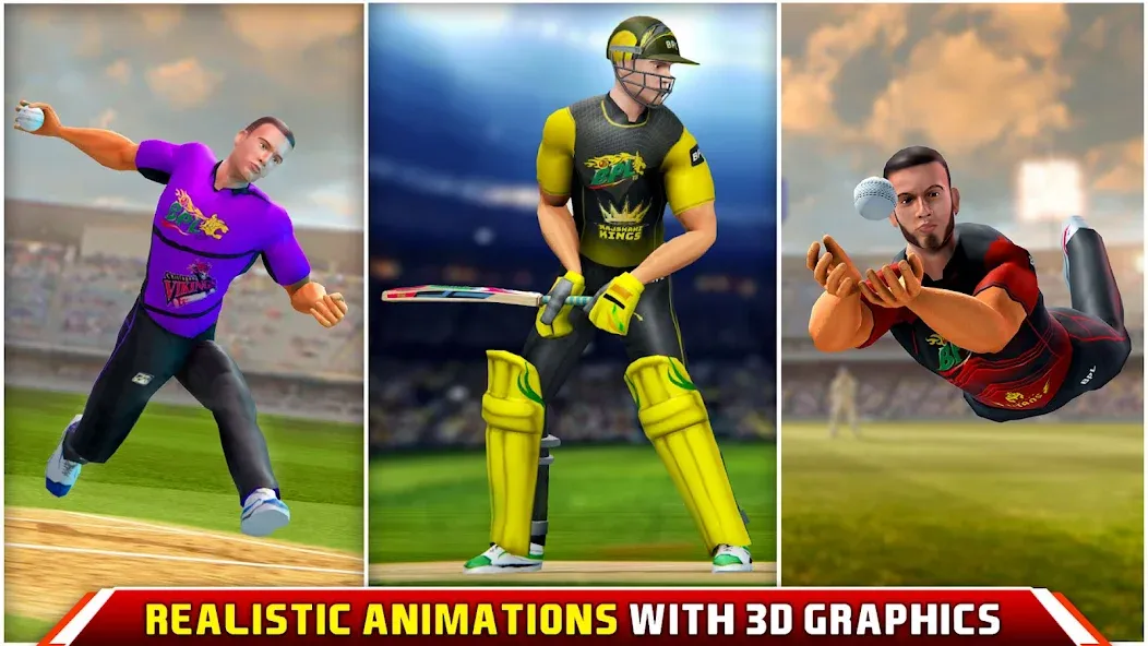 Bangladesh Cricket T20 Game [MOD: безлимитные деньги и все команды открыты] Screenshot 2