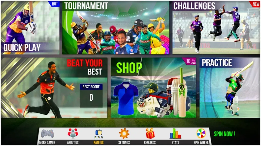 Bangladesh Cricket T20 Game [MOD: безлимитные деньги и все команды открыты] Screenshot 4