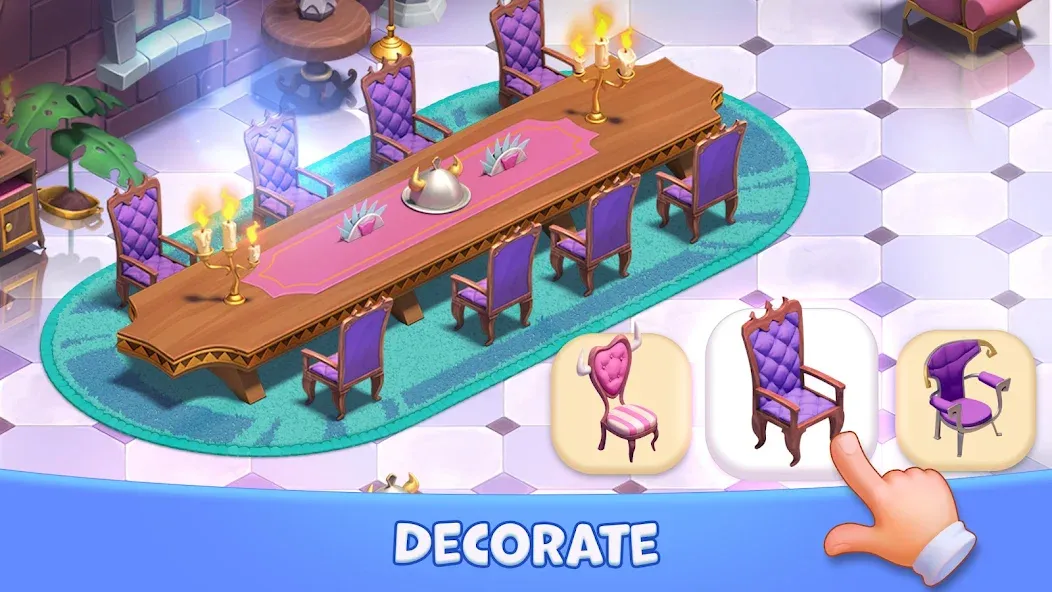 Lucy’s Ville: Fabulous Merge [MOD: безлимитные монеты и энергия] Screenshot 4