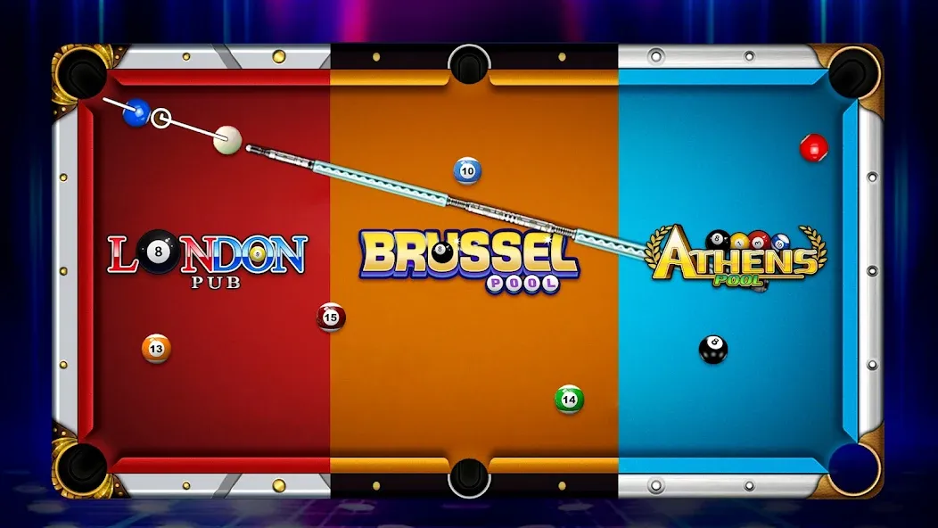 8 Pool Clash [MOD: безлимитные монеты и разблокированные столы] Screenshot 5