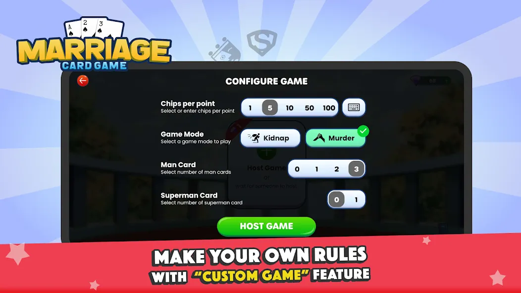 Marriage Card Game by Bhoos [MOD: безлимитные подсказки и открыты все карты] Screenshot 5