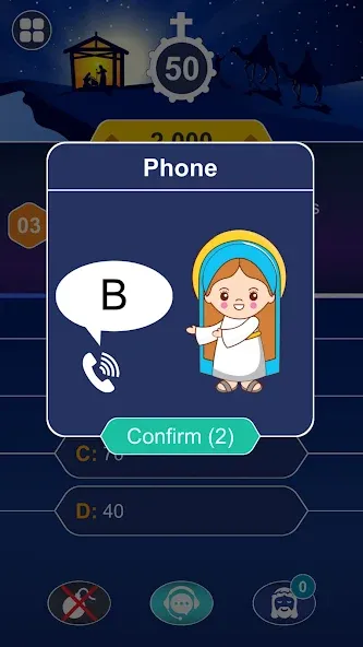 Daily Bible Trivia: Quiz Games [MOD: безлимитные подсказки и очки] Screenshot 5