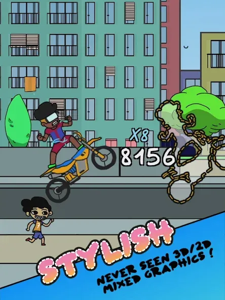 Summer Wheelie [MOD: безлимитное топливо и открыты все байки] Screenshot 5