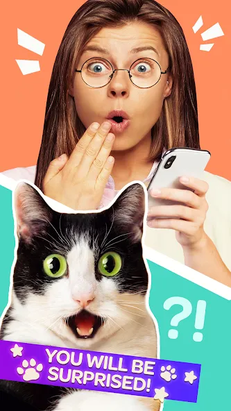 Cat Translator Pet Talk Meow [MOD: безлимитное общение с котами] Screenshot 2