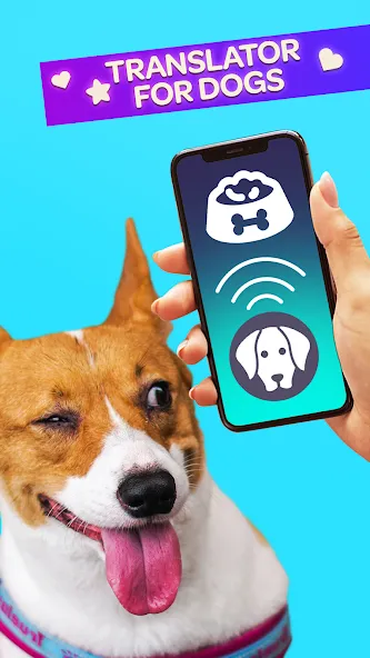 Dog Translator Pet Speak Talk [MOD: разговор с питомцем без ограничений] Screenshot 1