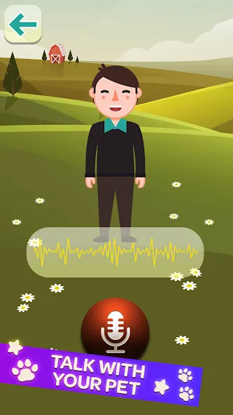 Dog Translator Pet Speak Talk [MOD: разговор с питомцем без ограничений] Screenshot 4