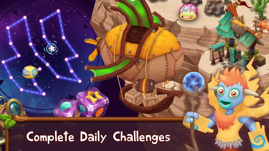 Singing Monsters: Dawn of Fire [MOD: безлимитные ресурсы и ускоренное развитие] Screenshot 3