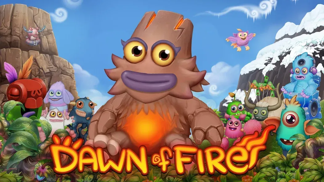 Singing Monsters: Dawn of Fire [MOD: безлимитные ресурсы и ускоренное развитие] Screenshot 5